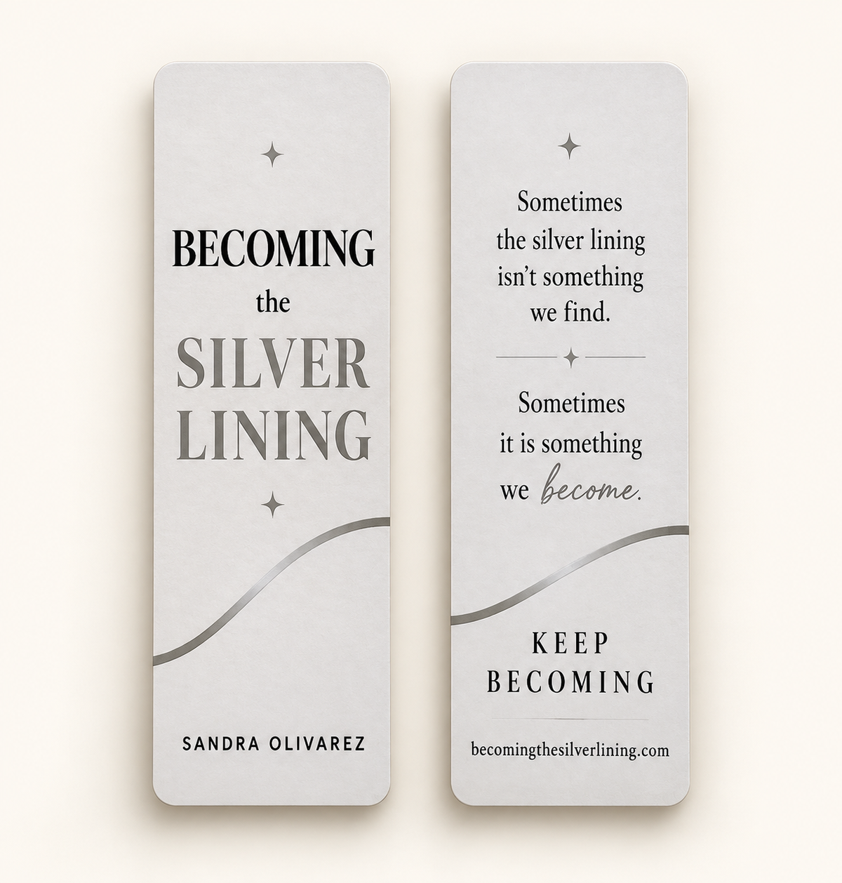 Keep Becoming Bookmark